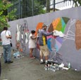 Graffite dá início a|Feira de Artes