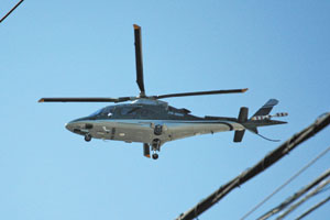 Moradora reclama de|helicópteros à ANAC