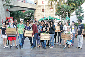 Oficina de Horta na Caixa 2