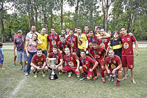 XI Garotos é campeão da|I Taça Lapa de Futebol