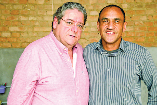 Paulo Frange e Romão, parceria pela Lapa
