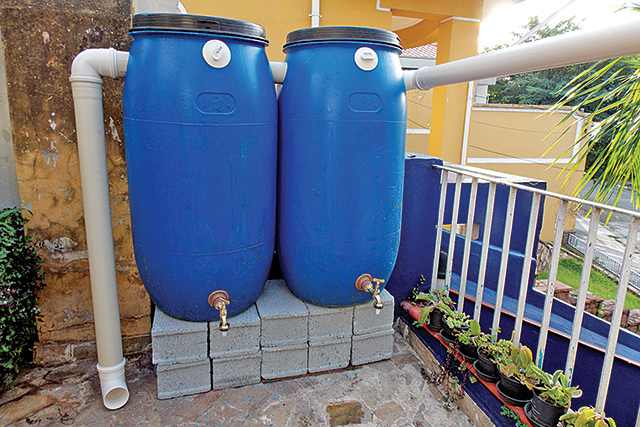 Cisterna é opção para armazenamento de água