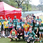 Equipe da ACM Lapa que participou da Etapa da Lapa da do Circuito Popular de Corridas no domingo, 26, na City Lapa. (Foto: Divulgação)