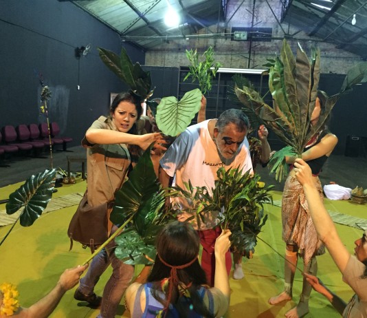 Tendal da Lapa recebe ensaios de peça “Paixoei, ou Diários da Floresta”