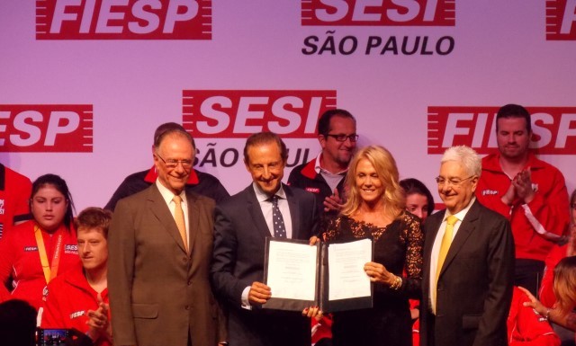 Sesi-SP e Comitê Rio 2016 assinam acordo para incentivar formação esportiva