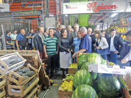 Ministra visita a Ceagesp