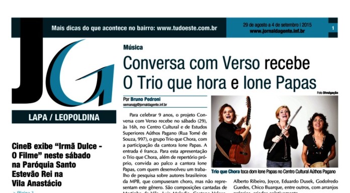 Jornal da Gente – Edição 678 – Suplemento Lapa e Leopoldina