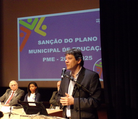 Fernando Haddad sanciona Plano Municipal de Educação