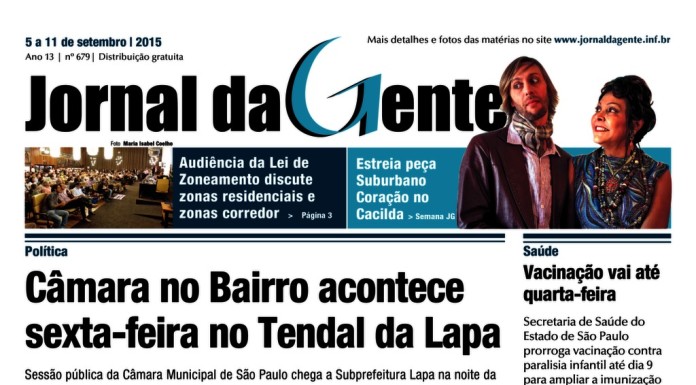 Jornal da Gente – Edição 679