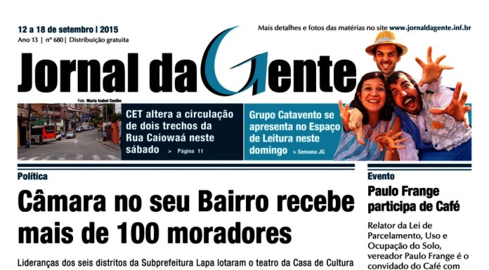Jornal da Gente – Edição 680