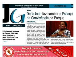 Jornal da Gente – Edição 681 – Suplemento Lapa e Leopoldina