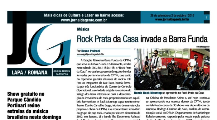 Jornal da Gente – Edição 682 – Suplemento Lapa e Romana