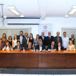 1- HOMENAGEADOS - DESTAQUE 2015 E DIRETORIA ACSP-OESTE