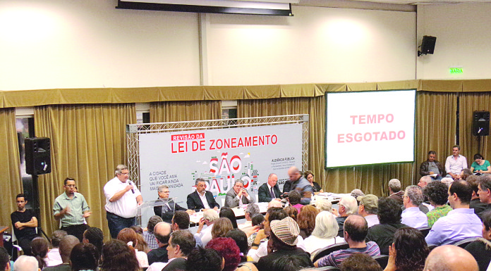 Moradores criticam  adensamento em zoneamento