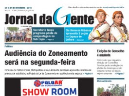 Jornal da Gente – Ed. 690 – 21 a 27 de novembro de 2015