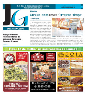 Jornal da Gente – Edição 690 – Suplemento Lapa e Leopoldina
