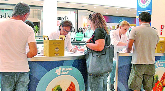 Associação realiza testes de diabetes