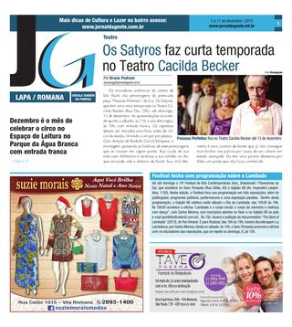 Jornal da Gente – Edição 692 – Suplemento Lapa e Romana