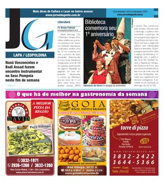 Jornal da Gente – Edição 694 – Suplemento Lapa e Leopoldina