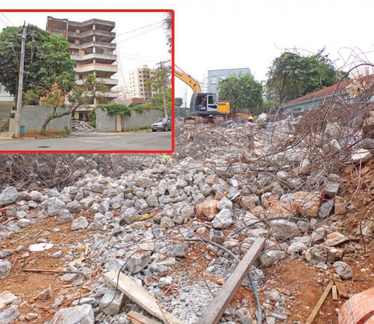Demolição de prédio na  City Lapa chega à reta final