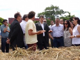 Prefeito visita central de  compostagem da Sub Lapa