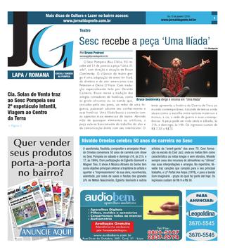 Jornal da Gente – Edição 695 – Suplemento Lapa e Romana