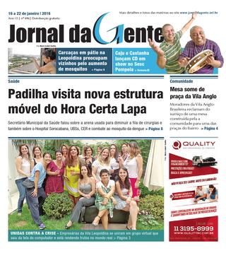 Jornal da Gente – Edição 696 – 16 a 22 de janeiro de 2015