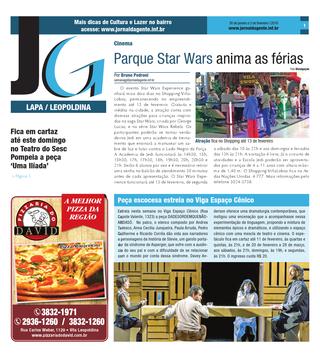 Jornal da Gente – Edição 698 – Suplemento Lapa e Leopoldina