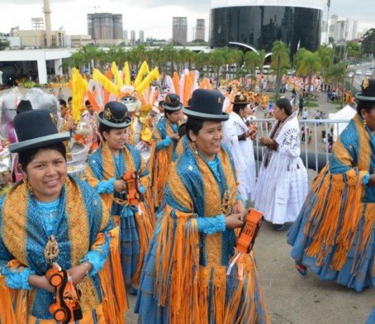 Carnaval à boliviana no Memorial neste domingo