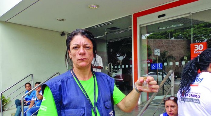 Agente encontra larva em  caixa d’água na Ceagesp