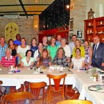 Lourdes Basso Marchett, voluntária há 20 anos do Y´smen´s clube, comemorou seu aniversário com familiares e amigos, no Villa Famiglia Lucco.