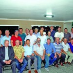 O Clube do Salmão se reuniu para saborear um delicioso churrasco preparado pelos chefs  Luis Suman e Nilton, na segunda-feira, 7, na sede da Concity, dos anfitriões Arildo e Ilson Oliveira. (Foto: Samuel Barcellos)