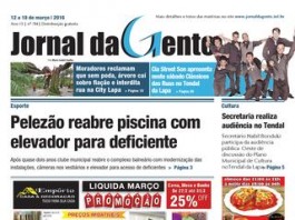 Jornal da Gente – Edição 704 – 12 a 18 de março de 2016