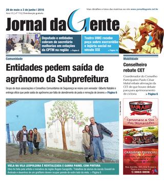 Jornal da Gente – Edição 715 – 28 de maio a 03 de junho de 2016