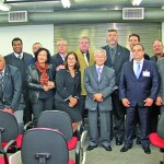 3. O vice-Presidente da OAB Lapa, Luis Rogério Barros, e demais presidentes e diretores de Subseções da Capital e Grande São Paulo. na 3ª Reunião do Fórum Permanente de Presidentes e Diretores das Subseções da Capital e Grande São Paulo. realizado na terça-feira, 31, na Lapa.   (Foto: Divulgação)