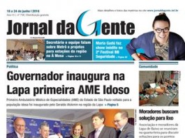 Jornal da Gente – Edição 718 – 18 a 24 de junho de 2016