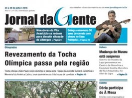 Jornal da Gente – Edição 723 – 23 a 29 de julho de 2016