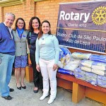 11. O Rotary Alto da Lapa entregou fraldas infantis no Pronto Socorro Infantil da Santa Casa de Misericórdia, na última quinta-feira (4).  As doações foram recebidas durante a Campanha do inverno Solidário. (Foto: Divulgação)