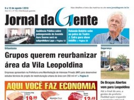 Jornal da Gente – Edição 725 – 06 a 12 de agosto de 2016