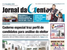 Jornal da Gente – Edição 733 – 1 a 7 de outubro de 2016