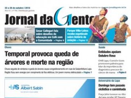 Jornal da Gente – Edição 736 – 22 a 28 de outubro de 2016