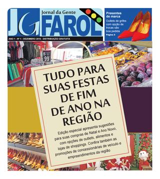 Jornal da Gente Farol – Edição 01 – Dezembro de 2016