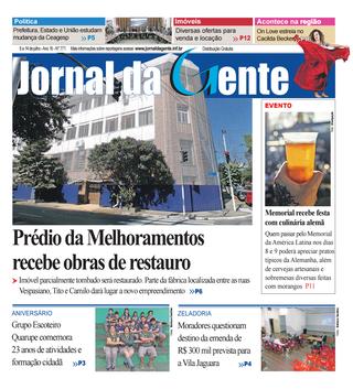 Jornal da Gente – Edição 771 – 8 a 14 de julho de 2017