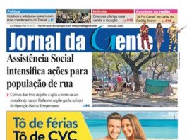 Jornal da Gente – Edição 773 – 22 a 28 de julho de 2017