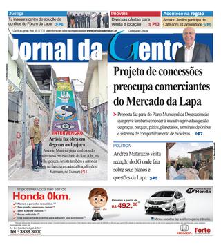 Jornal da Gente – Edição 776 – 12 a 18 de agosto de 2017