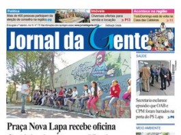 Jornal da Gente – Edição 778 – 26 de agosto a 1 de setembro  de 2017