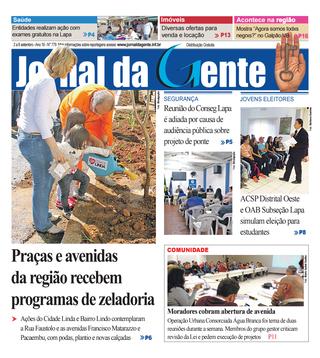 Jornal da Gente – Edição 779 – 2 a 8 de setembro de 2017