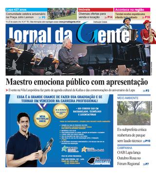Jornal da Gente – Edição 785 – 14 a 20 de outubro de 2017