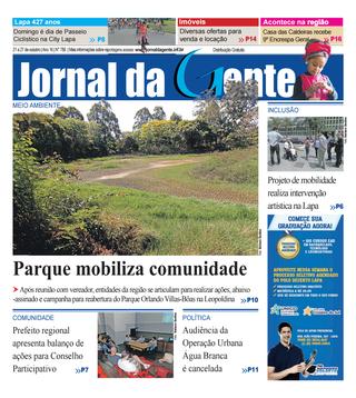 Jornal da Gente – Edição 786 – 21 a 27 de outubro  de 2017