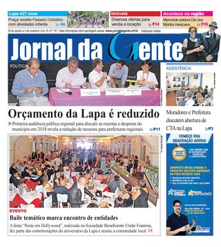 Jornal da Gente – Edição 787 – 28 de outubro a 3 de novembro de 2017